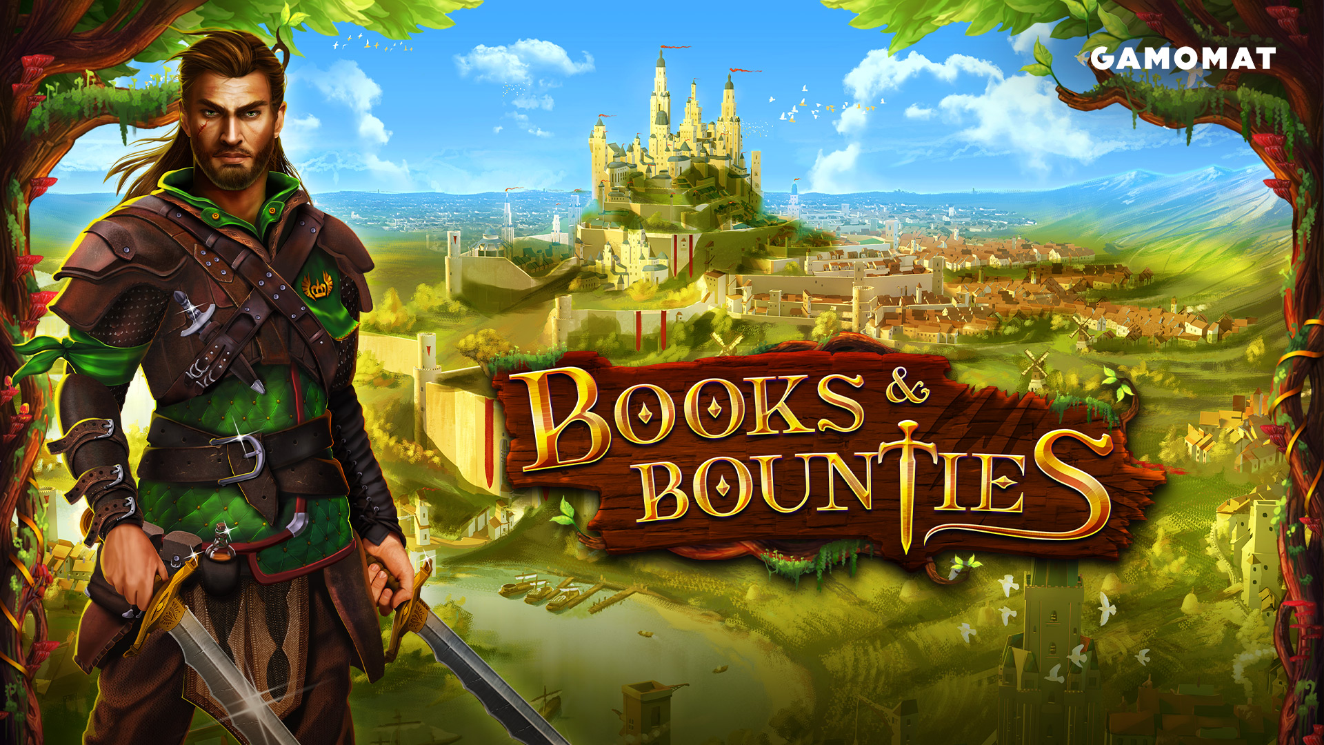 GAMOMAT releases Books & Bounties slot GAMOMAT releases Books & Bounties slot