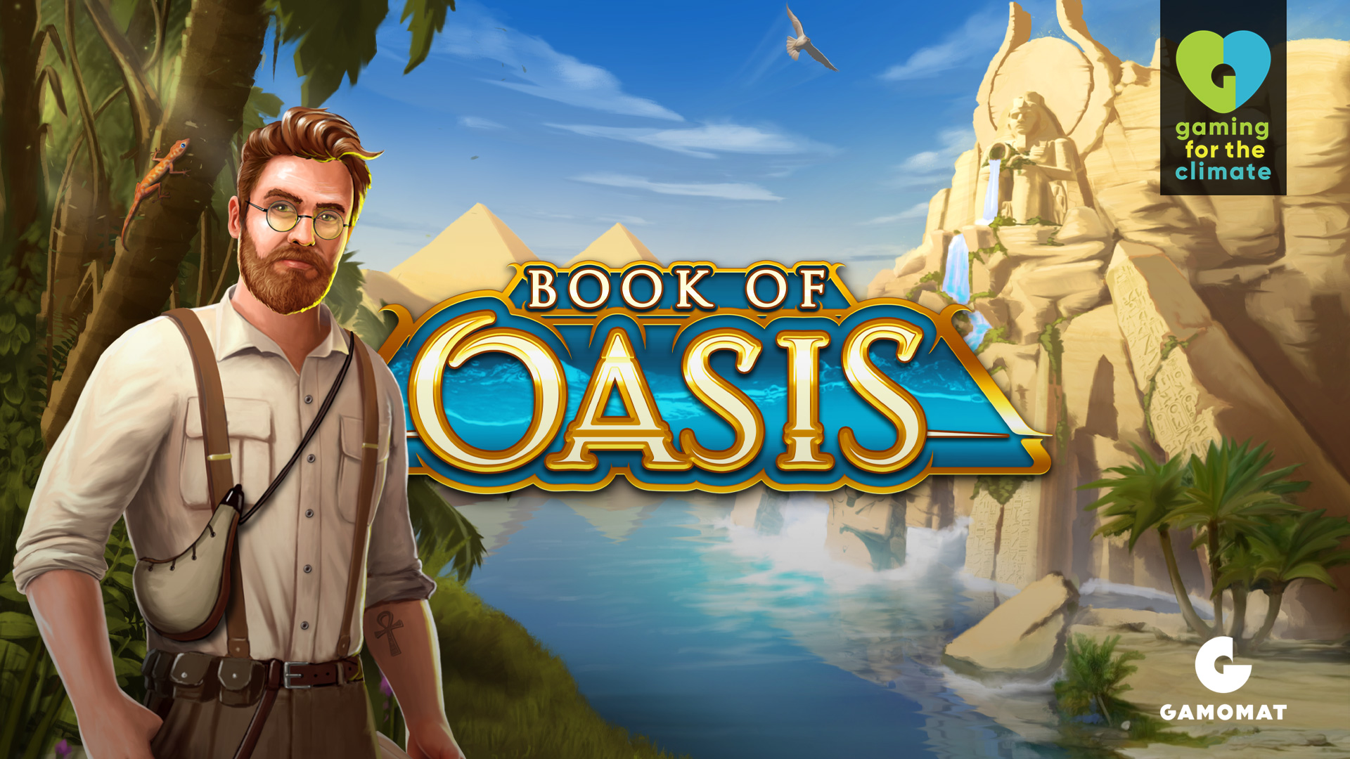 GAMOMAT releases Book of Oasis slot